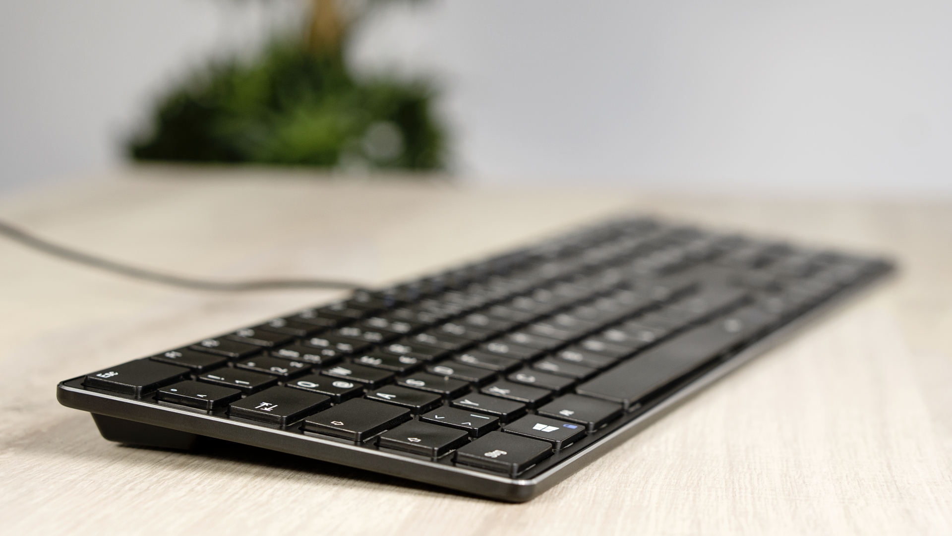 SPEEDLINK Tastatur RIVA Slim Metal Scissor schwarz retail - TL: Deutsch, QWERTZ, Ansicht 4
