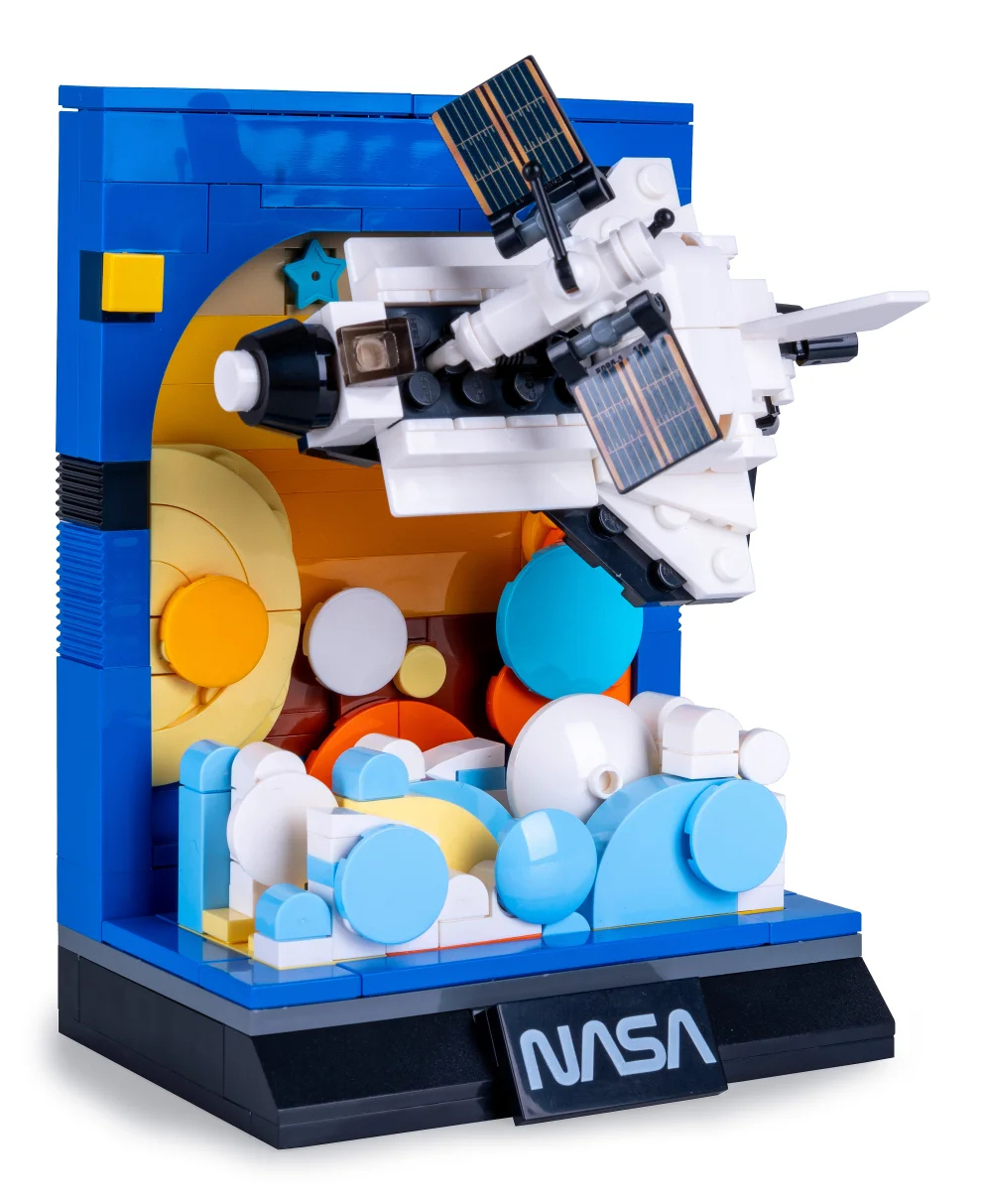 JAMARA CaDA Space Shuttle Bricks weiß 8+, Ansicht 3