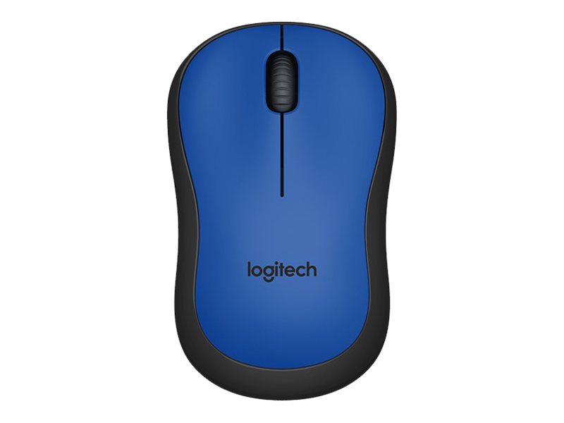 Logitech M220 Silent - Maus - optisch - 3 Tasten - kabellos - 2.4 GHz - kabelloser Empfänger (USB)