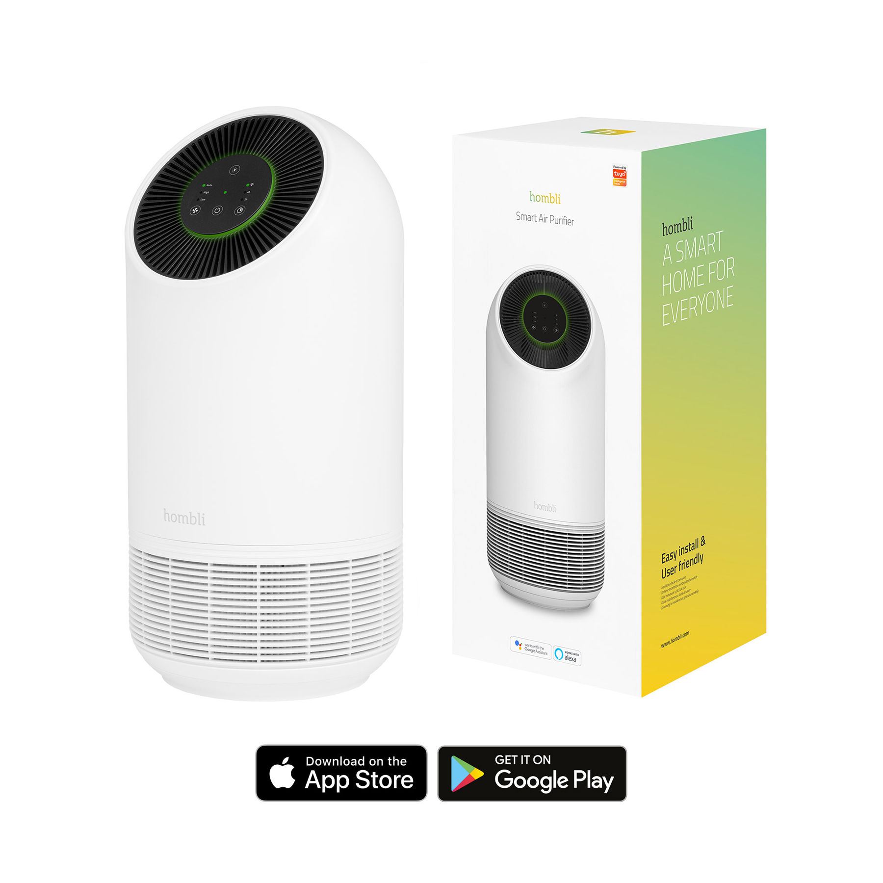Hombli Smart Air Purifier - 30 dB, Ansicht 4