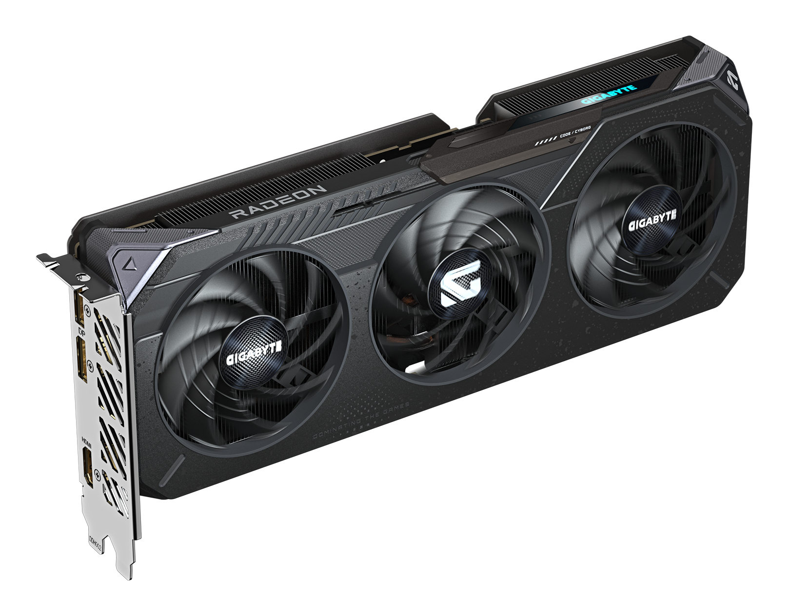 Gigabyte Radeon RX 9060 XT GAMING OC 16G - Grafikkarten, Ansicht 2