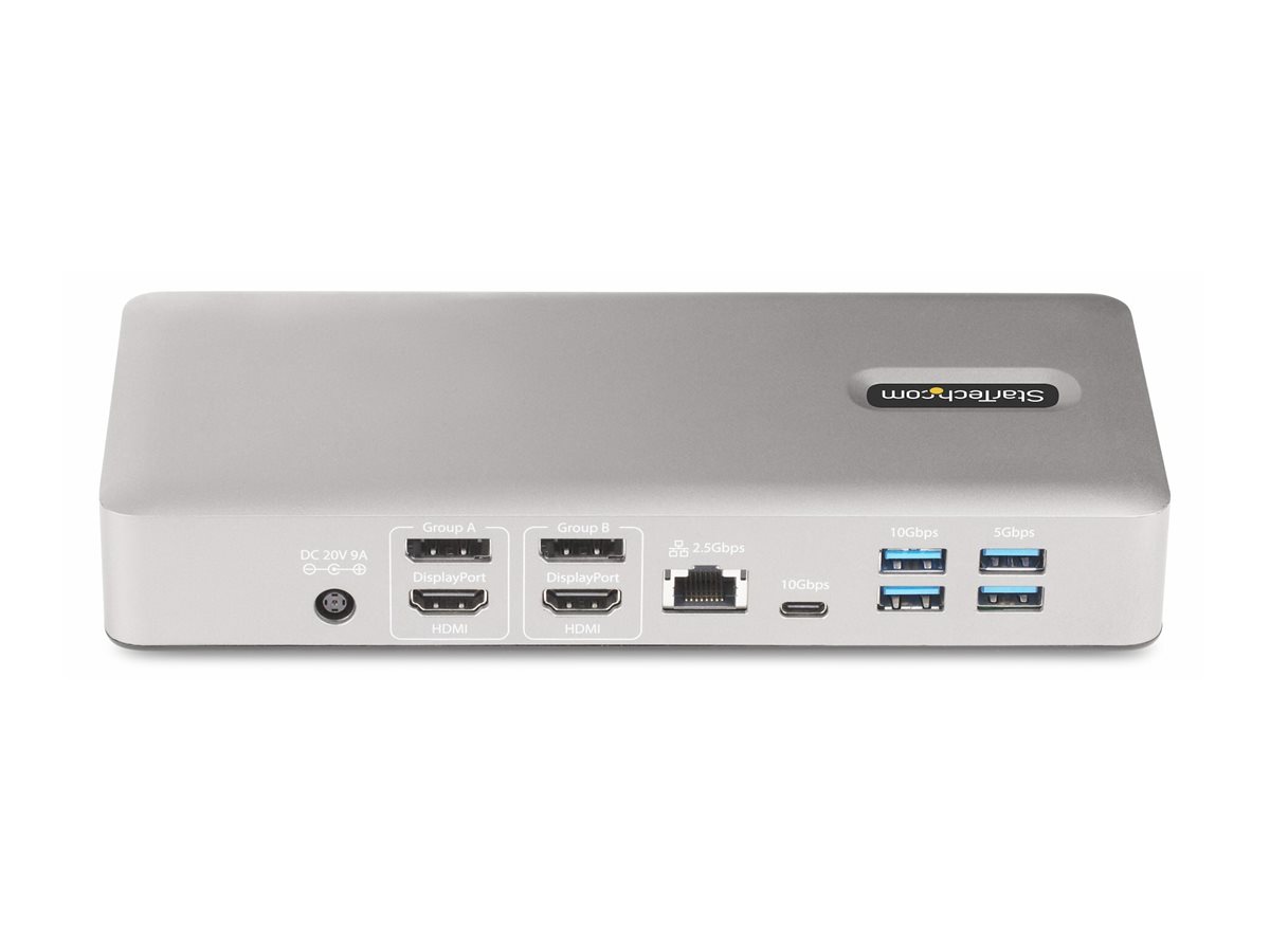 StarTech.com Thunderbolt 4 Multi-Display Docking Station, Quad/Triple/Dual Monitor Dock, 2x HDMI/2x DisplayPort, Ansicht 5