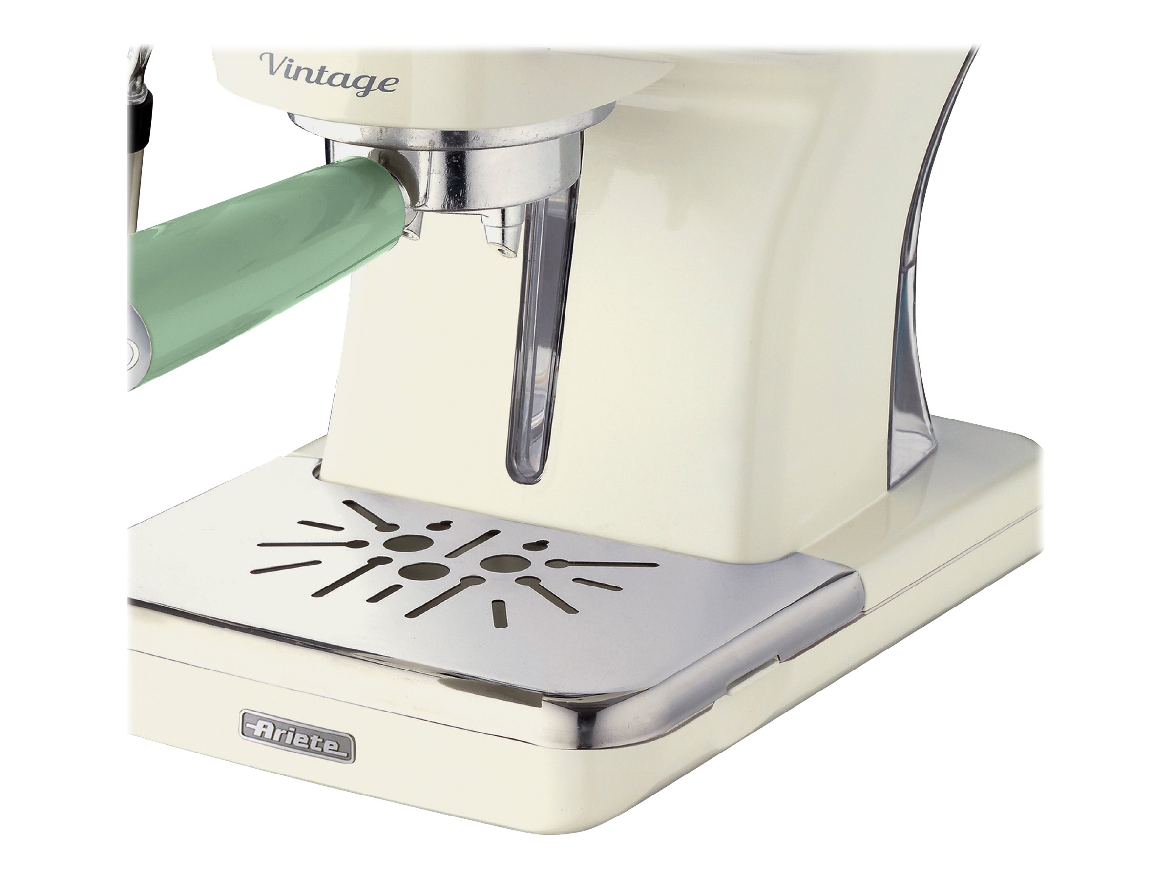 Ariete 1389 Vintage - Kaffeemaschine mit Milchaufschäumer - Grün, Ansicht 4