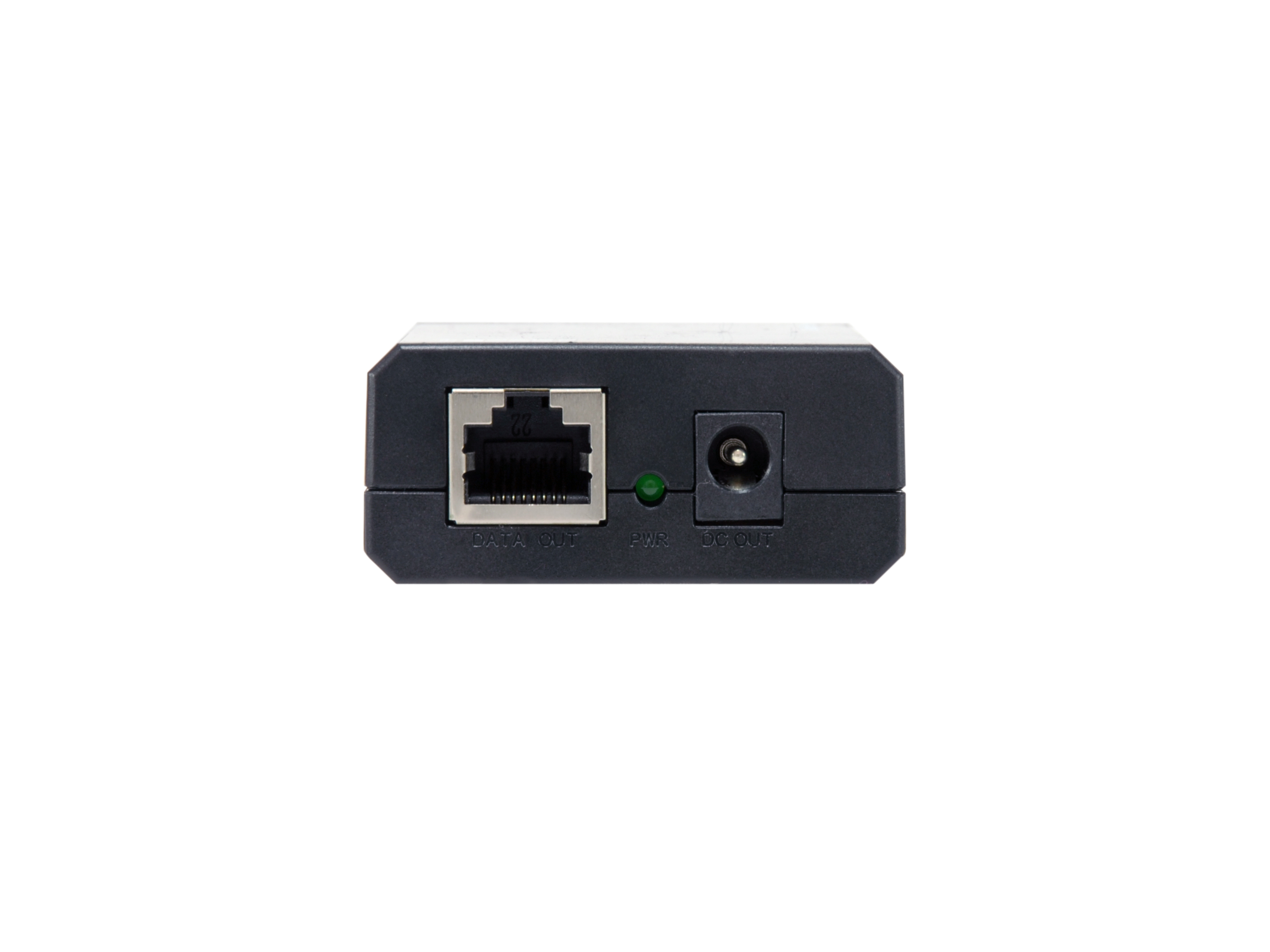 LevelOne Gigabit IEEE802.3bt PoE Splitter - IEEE 802.3af - 10/100/1000Base-T(X) - Schwarz - China - 12V - 24V - 60 W, Ansicht 3