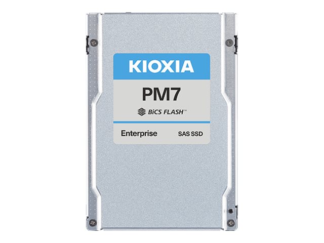 KIOXIA PM7-V Series KPM7VVUG12T8 - SSD - Enterprise - verschlüsselt - 12800 GB - intern - 2.5" (6.4 cm) - SAS 22.5Gb/s - Self-Encrypting Drive (SED)