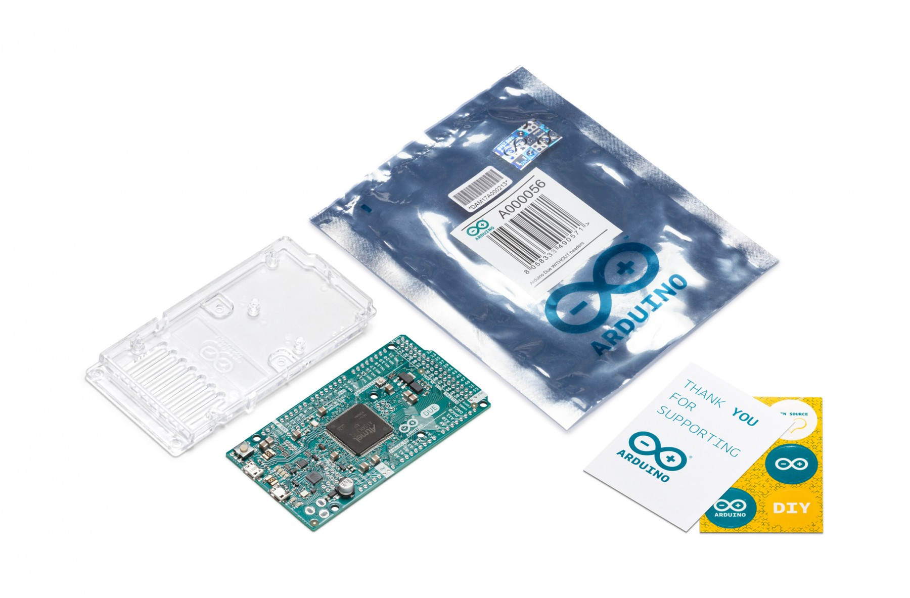 Arduino Due - 84 MHz - AT91SAM3X8E - 0,512 MB - 96 KB - Arduino - 3,3 V, Ansicht 4