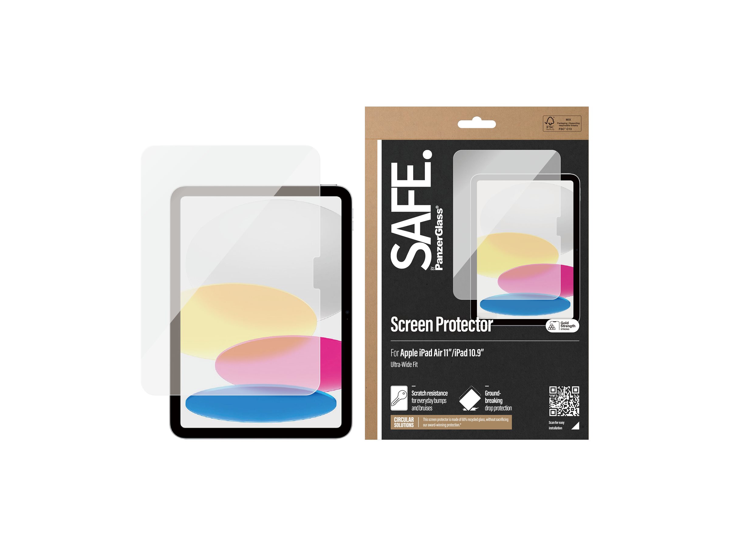 PanzerGlass SAFE. by PanzerGlass - Bildschirmschutz für Tablet, Ansicht 4