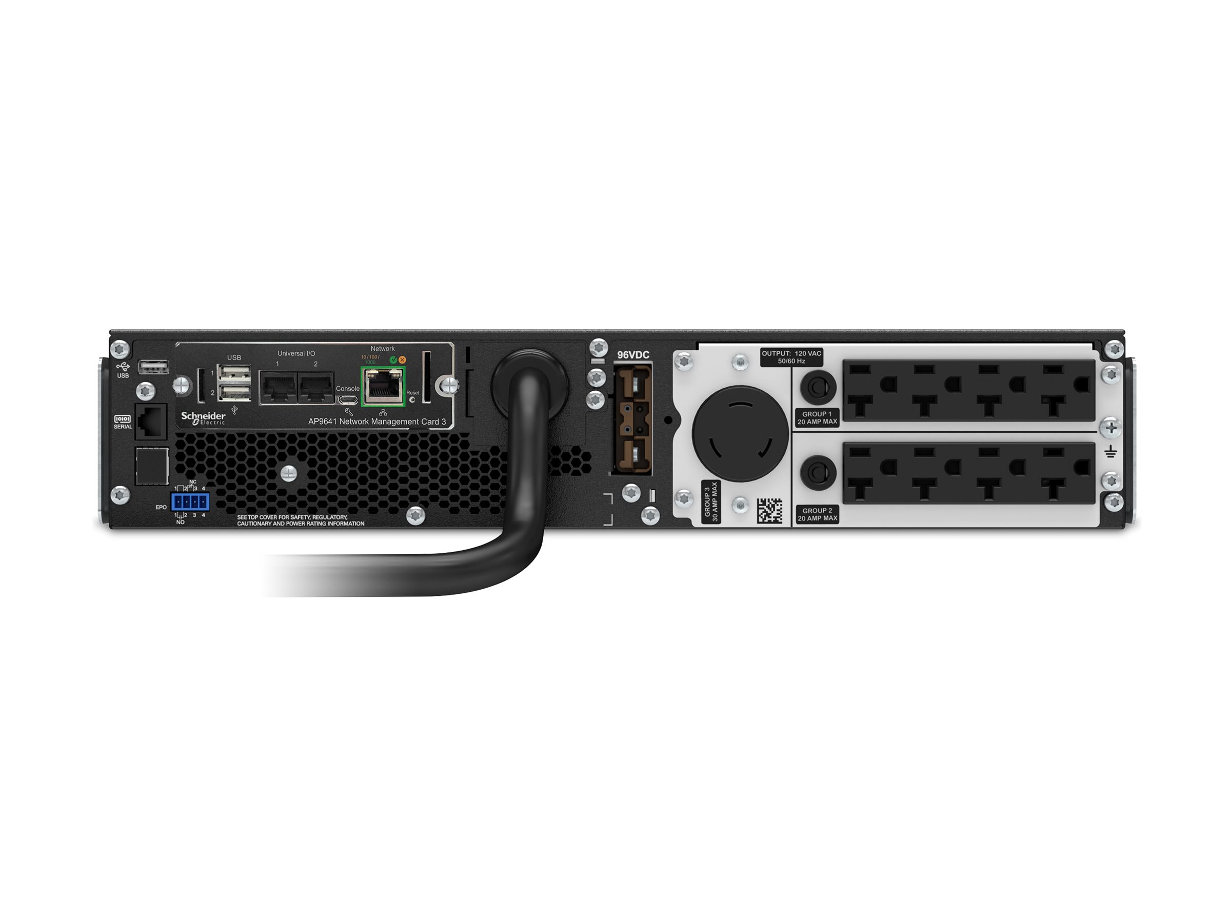 APC Smart-UPS SRT 3000VA RM Network Card - USV (Rack - einbaufähig)