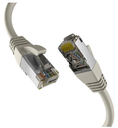 M-CAB CAT8.1 GREY 20M PATCH CORD - Netzwerk - CAT 8, Ansicht 2