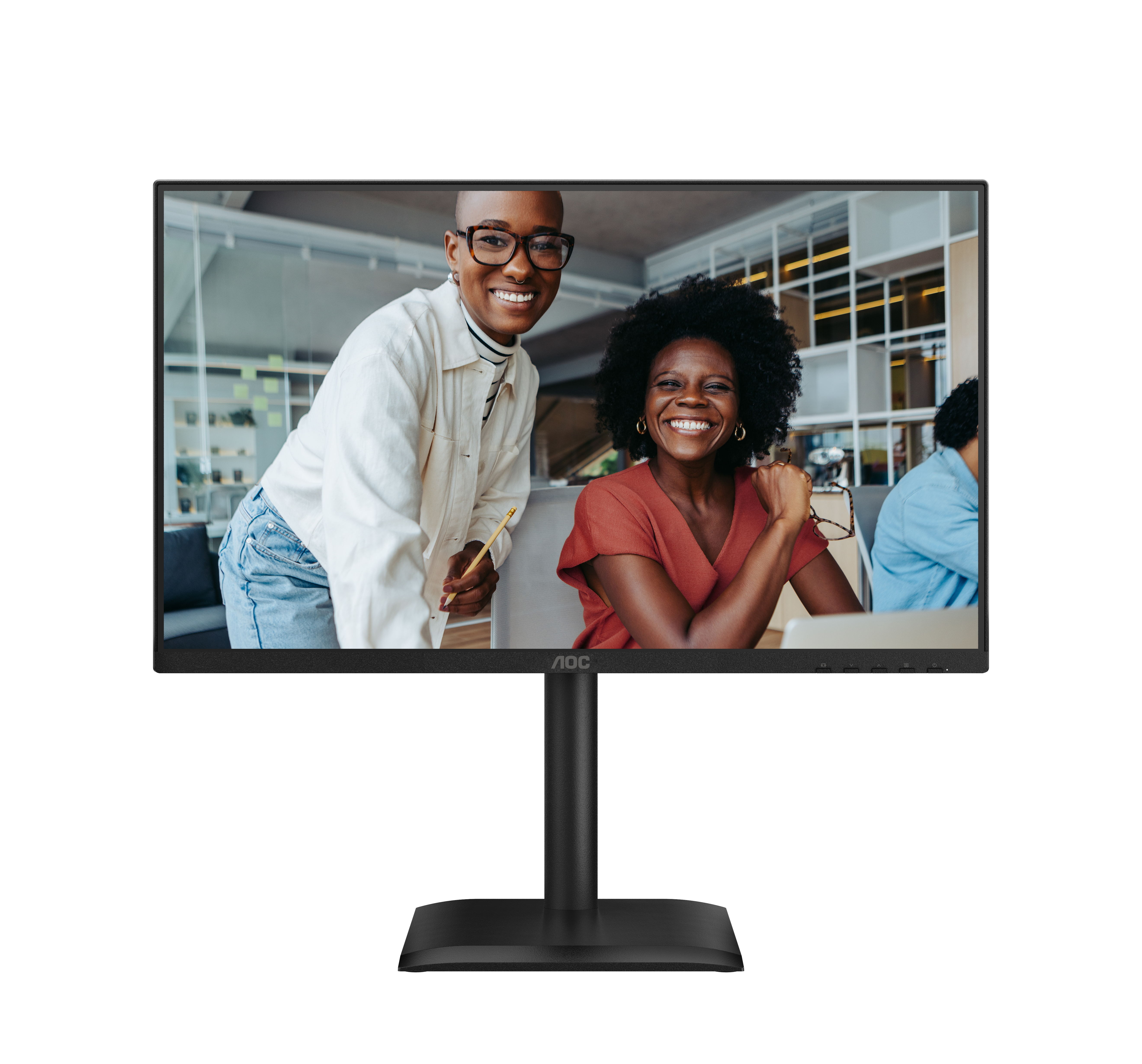 AOC 24E4U - LED-Monitor - 61 cm (24) (23.8 sichtbar) - 1920 x 1080 Full HD (1080p), Ansicht 2