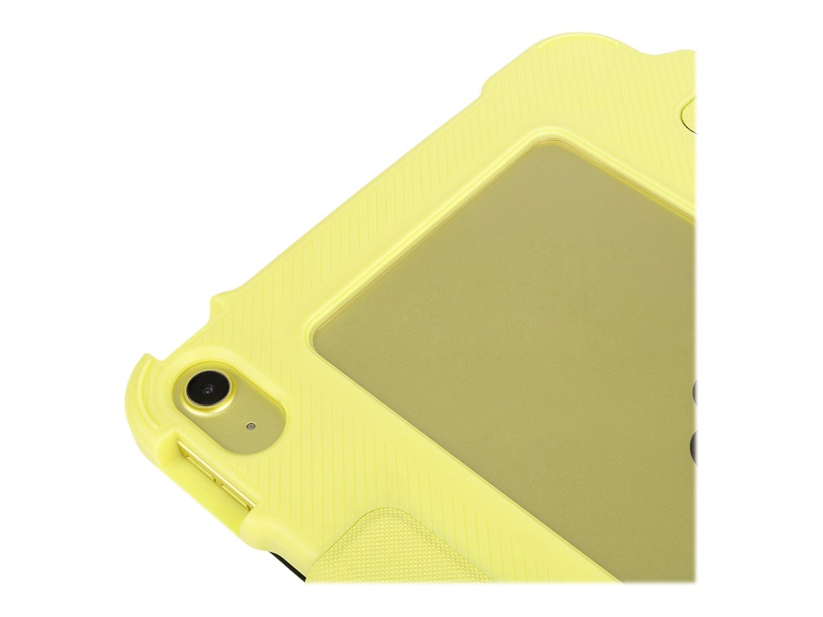 TUCANO Alunno - Flip-Hülle für Tablet - widerstandsfähig - recycelter Kunststoff, Thermoplastisches Polyurethan (TPU) - Gelb, Ansicht 4
