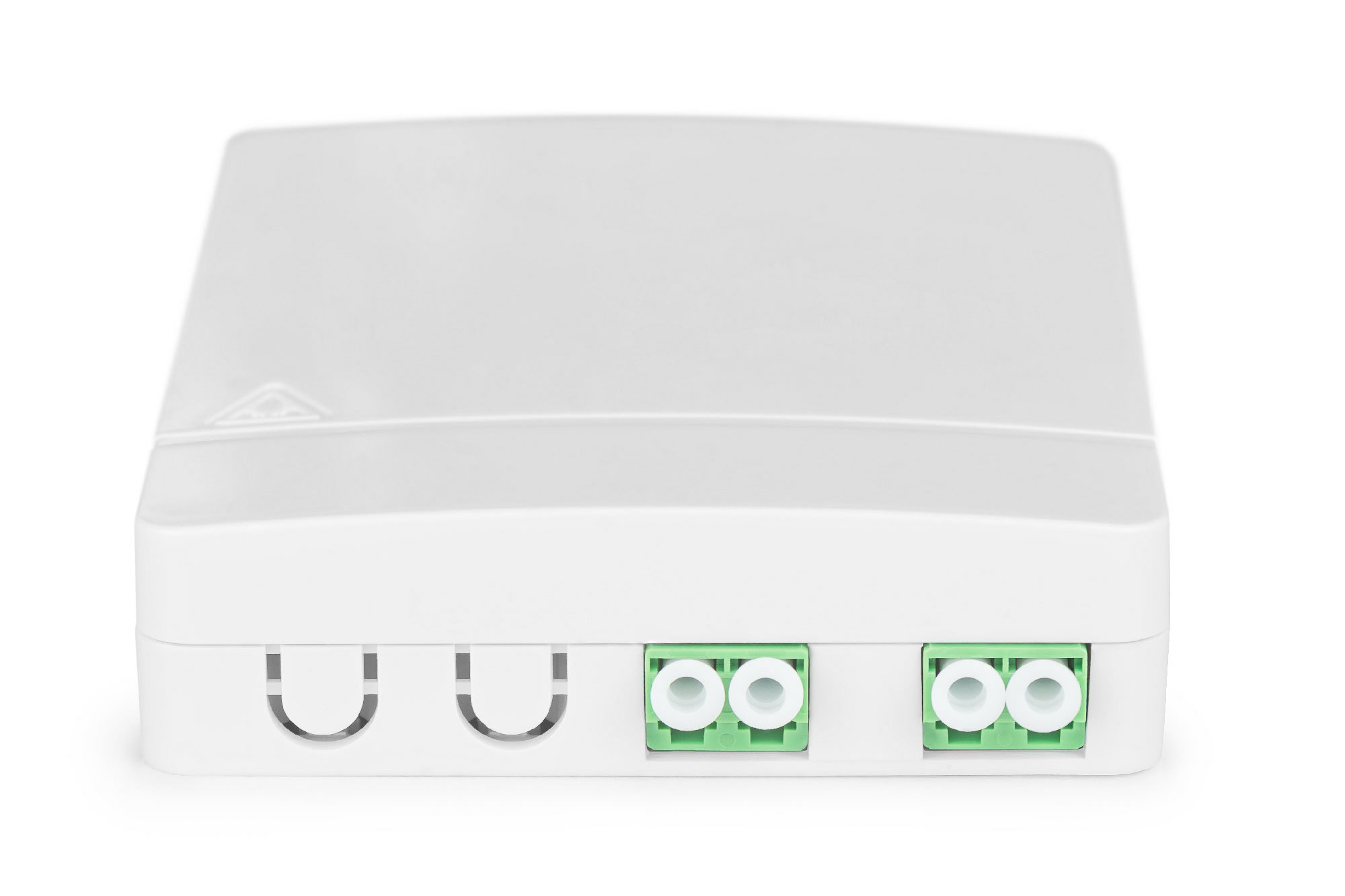 DIGITUS FTTH Enclosure with 2x LC APC DX adapter Surface mount, Ansicht 2