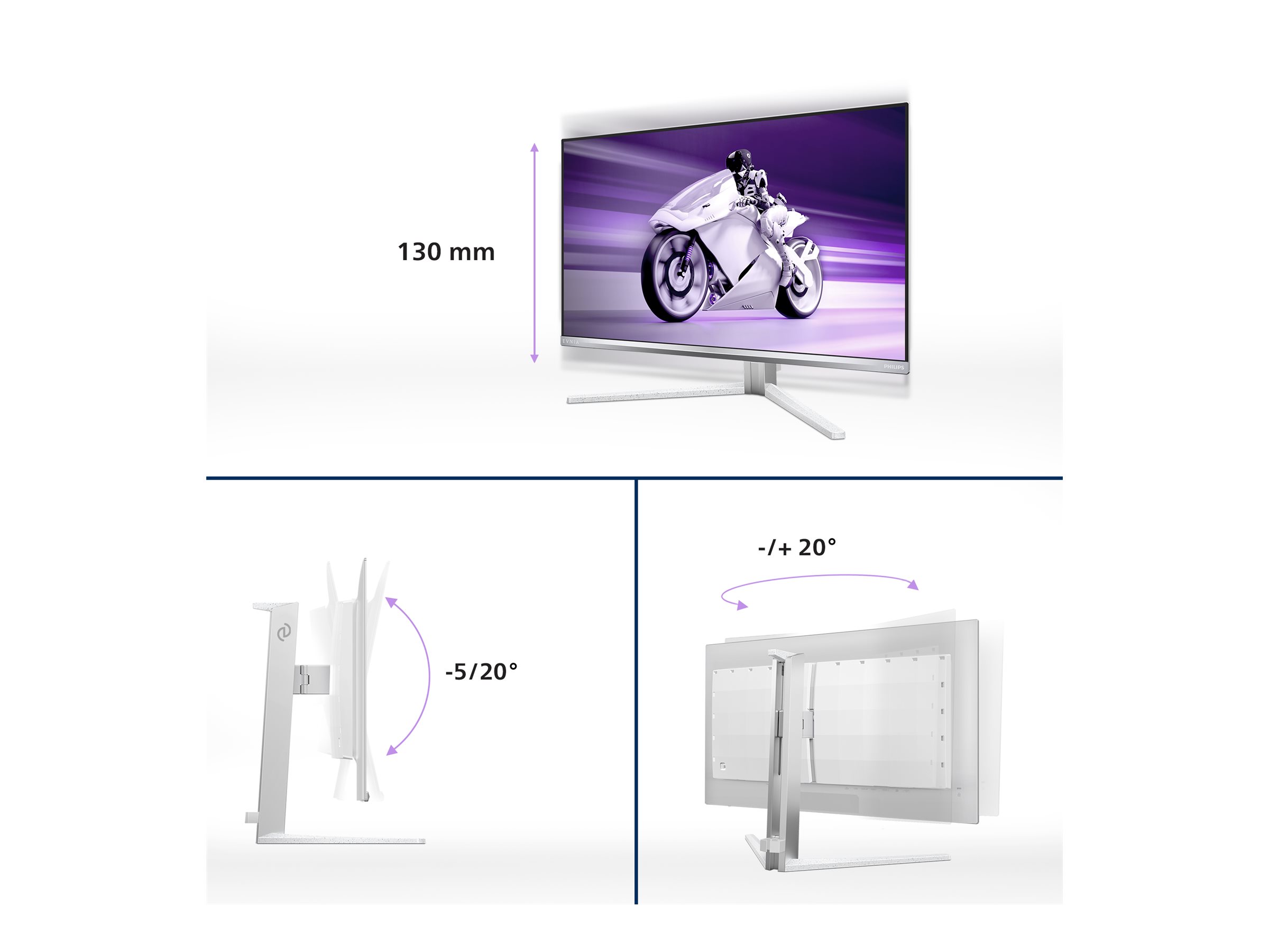 Philips Evnia 8000 27M2N8500 - OLED-Monitor - Gaming - 67.3 cm (27), Ansicht 5