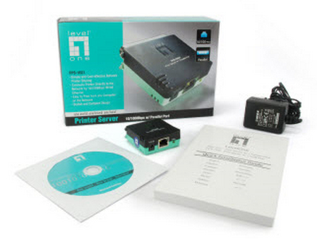 LevelOne FPS-1031 - Druckserver - parallel, Ansicht 2