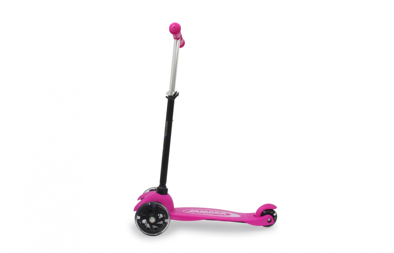 JAMARA KickLight Scooter pink - Kinder - Dreiradroller - Weiblich - Asphalt - 50 kg - 3 Rad/Räder, Ansicht 4
