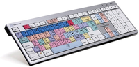 Logickeyboard LKB-PPROCC-AJPU-DE - Volle Größe (100%) - Kabelgebunden - USB - QWERTY - Mehrfarbig