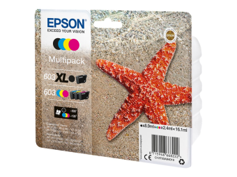 Epson 603 Multipack - 4er-Pack - Schwarz Gelb Cyan Magenta