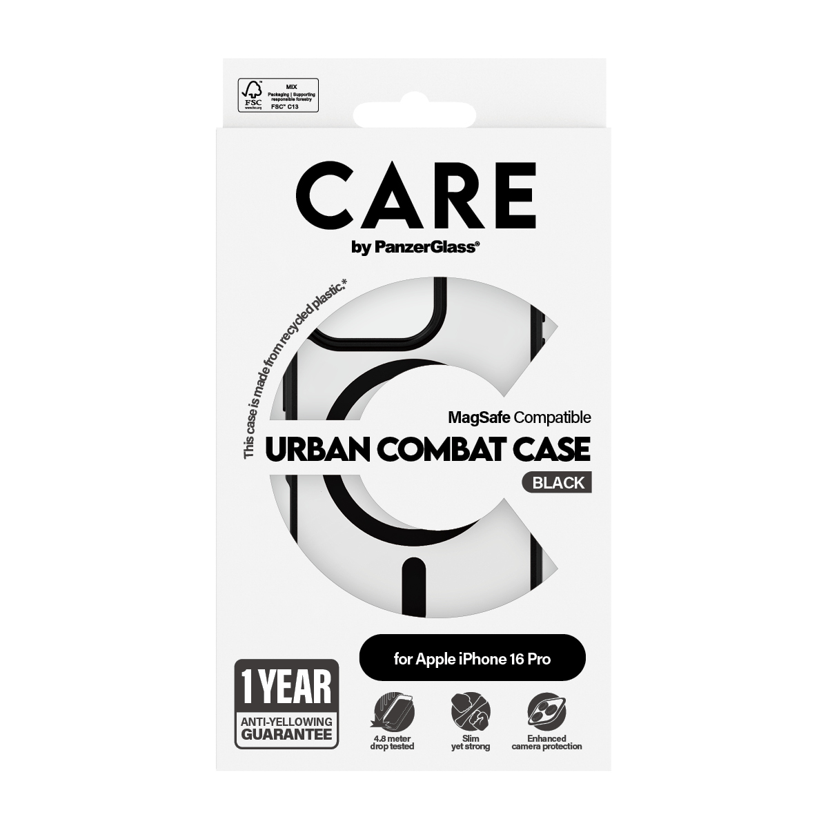 PanzerGlass CARE by PanzerGlass Urban Combat - Hintere Abdeckung für Mobiltelefon, Ansicht 3