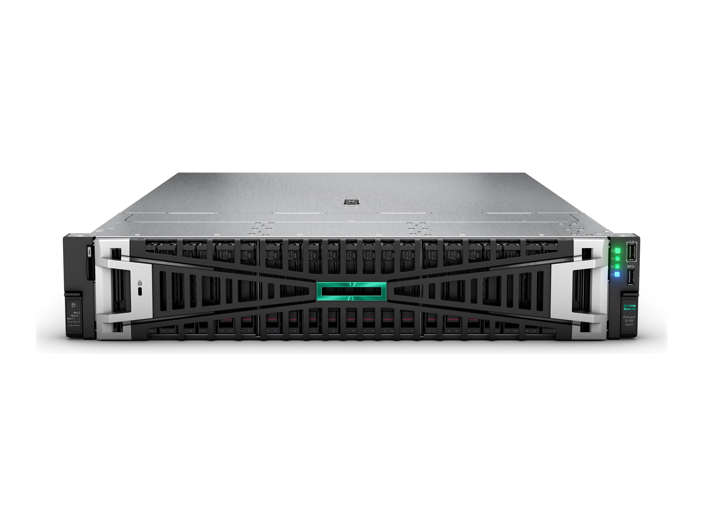HPE ProLiant DL385 Gen11 Network Choice - Server - Rack-Montage - 2U - zweiweg - 1 x EPYC 9115  2.6 GHz - RAM 64 GB - SATASAS - Hot-Swap 8.9 cm (3.5)