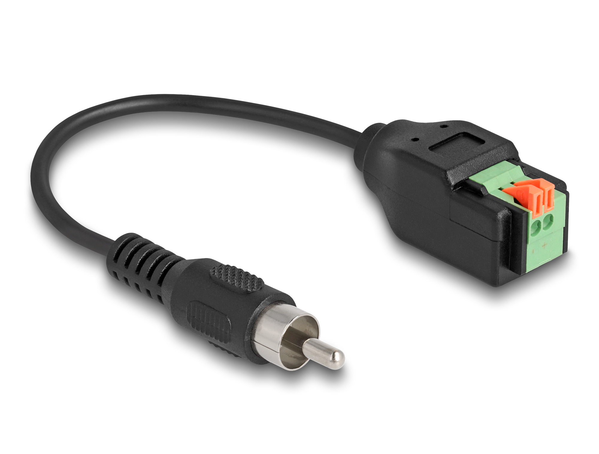 Delock Audio-Adapter - 2-polige Klemmleiste zu RCA männlich, Ansicht 2
