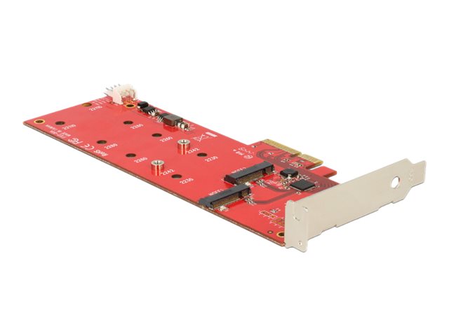 Delock PCI Express Card > 2 x internal M.2 NGFF