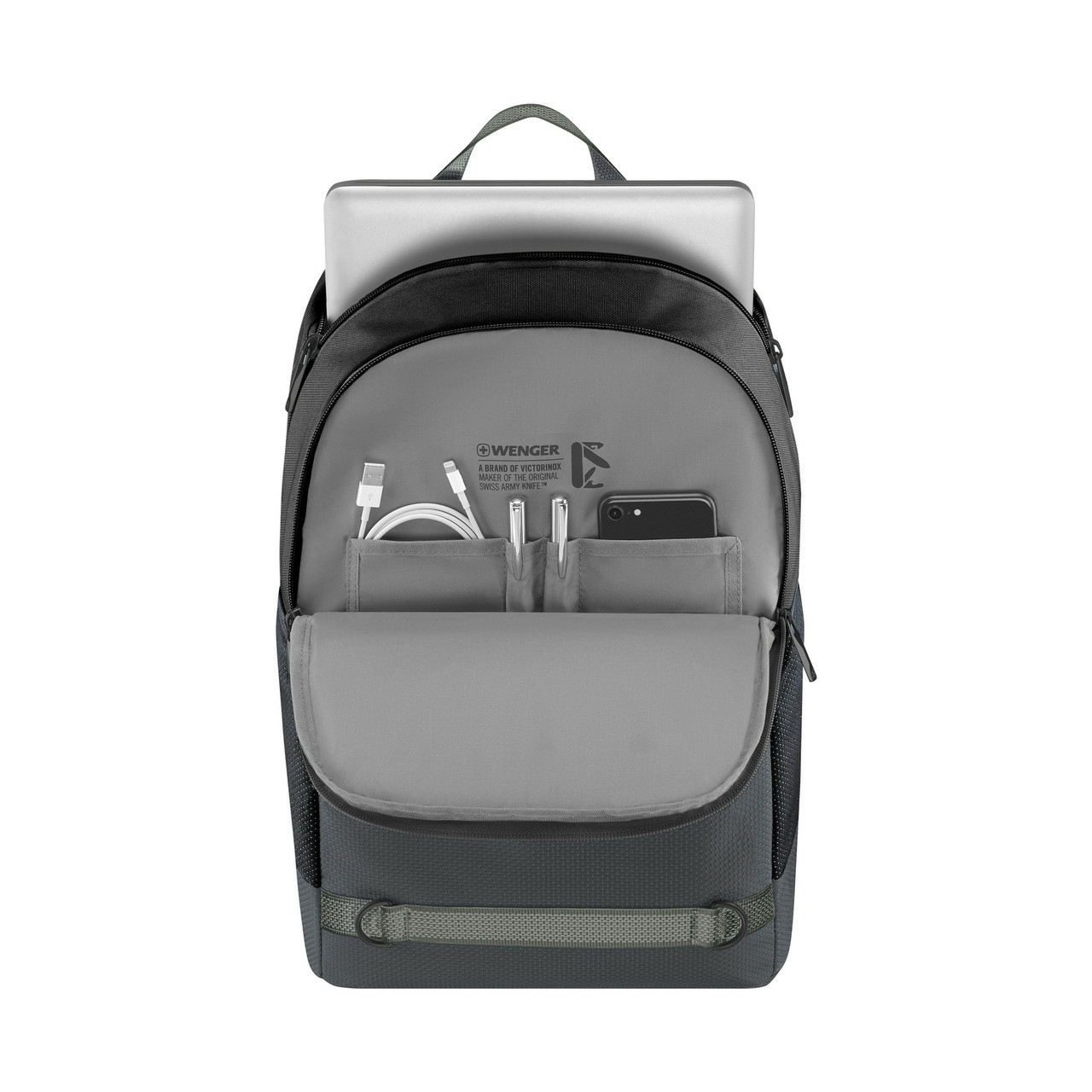 Wenger Next 24 Tyon 39.62cm 15.6zoll Laptop Backpack Gravity Black, Ansicht 2