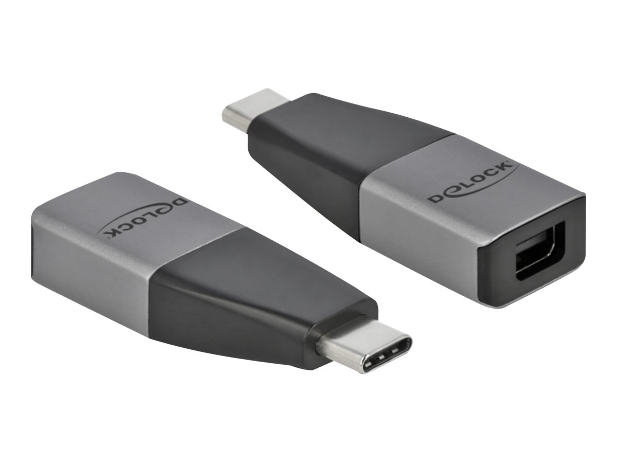 InLine - DisplayPort-Kabel - USB-C (M) zu DisplayPort (M) - USB 3.1 / Thunderbolt 3 / DisplayPort 1.2 - 1 m - 4K Unterstützung