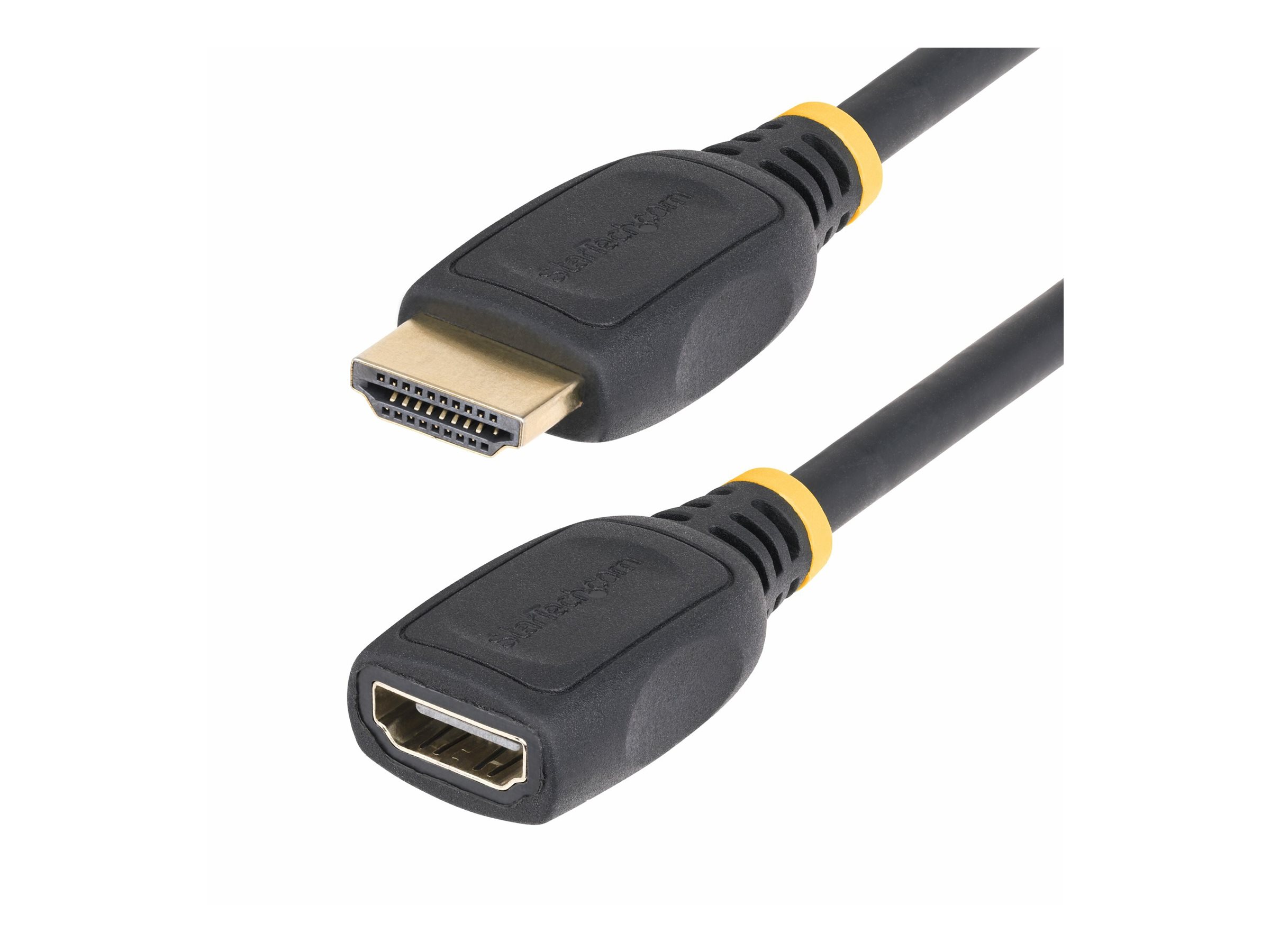 StarTech.com 1m HDMI 2.0 Verlängerungskabel, 4K 60Hz, Stecker/Buchse