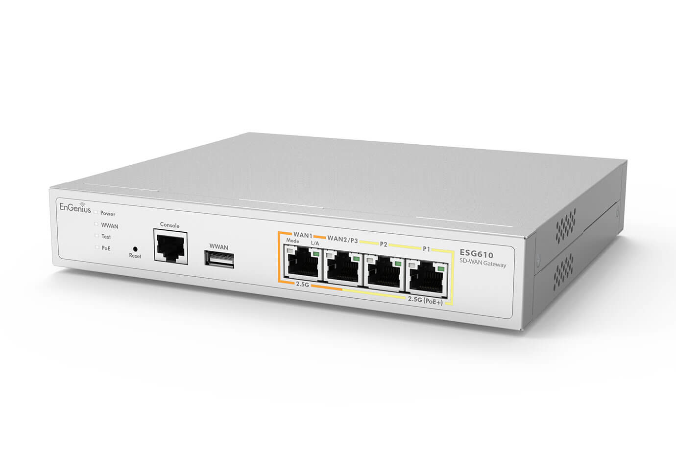 EnGenius Cloud Managed Security Gateway 2 x 2.5 GbE LAN & 2 2.5 WAN. - Gateway - 6,8 Gbps, Ansicht 4