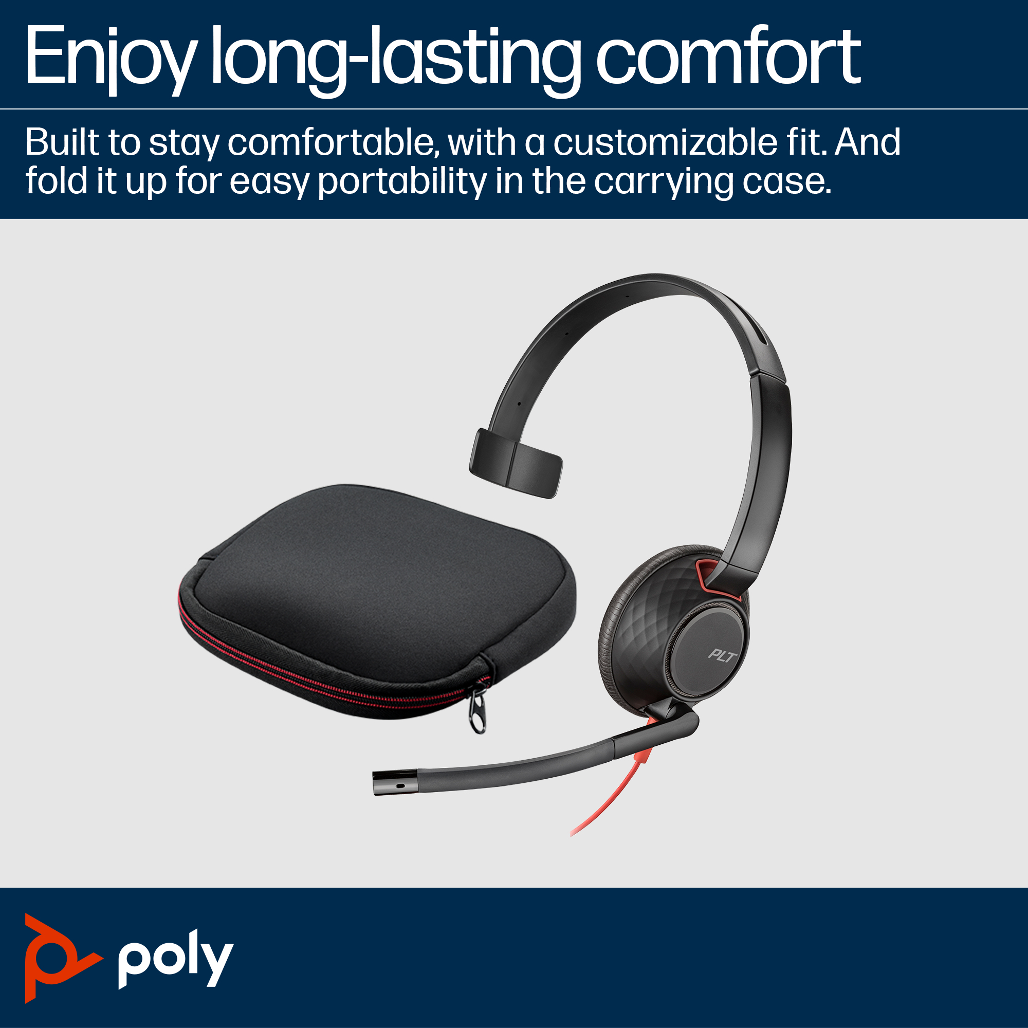 HP Poly Blackwire 5210 - Blackwire 5200 series - Headset, Ansicht 3