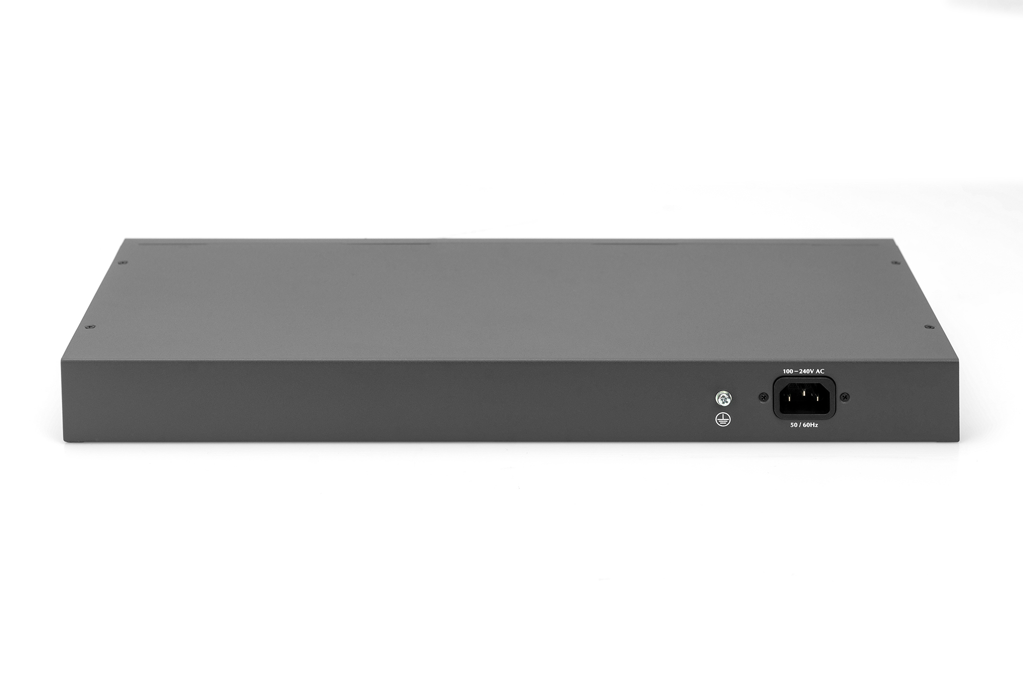DIGITUS Switch 16-Port Fast Ethernet PoE/19''/2 Uplinks - Switch - 16-Port, Ansicht 2