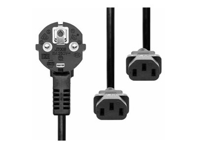 MicroConnect Netz-Splitter - IEC 60320 (M), Ansicht 3