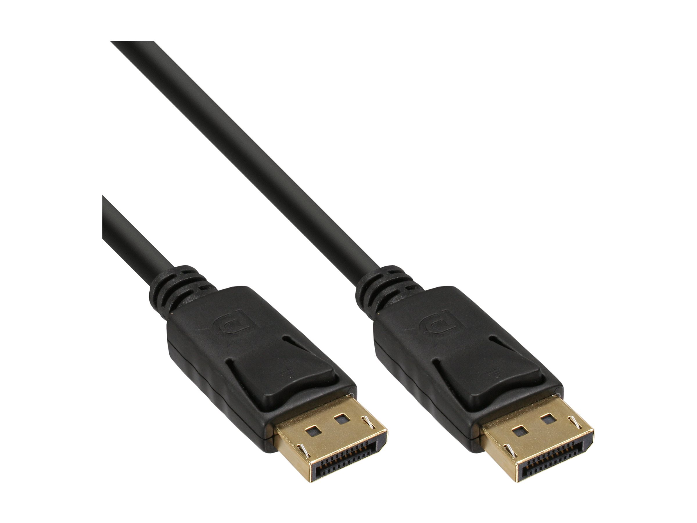 InLine DisplayPort Kabel - schwarz - vergoldete Kontakte - 10m Image