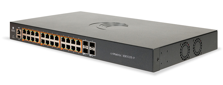 Cambium Networks cnMatrix EX1028-P - Switch - managed - 24 x 10/100/1000 (PoE+), Ansicht 2
