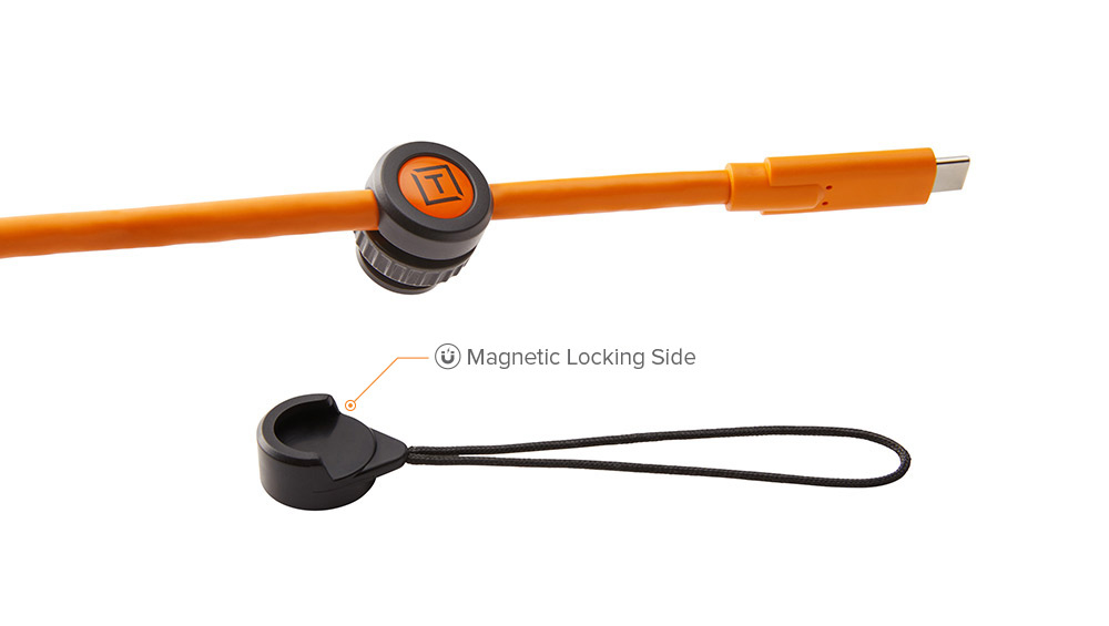 Tether Tools TetherGuard Camera Support - Kabelhalter - Universal - Schwarz - Orange, Ansicht 2