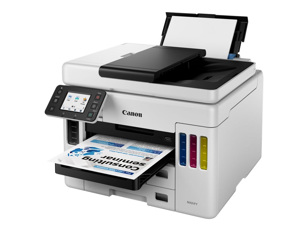 Canon MAXIFY GX7050 - Multifunktionsdrucker - Farbe - Tintenstrahl - refillable - Legal (216 x 356 mm)/