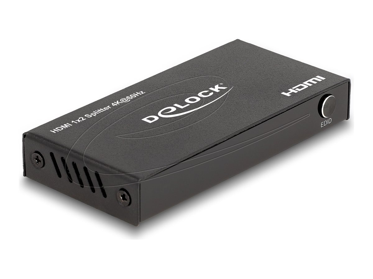 Delock Video/Audio-Schalter - 4K, 60 Hz, mit