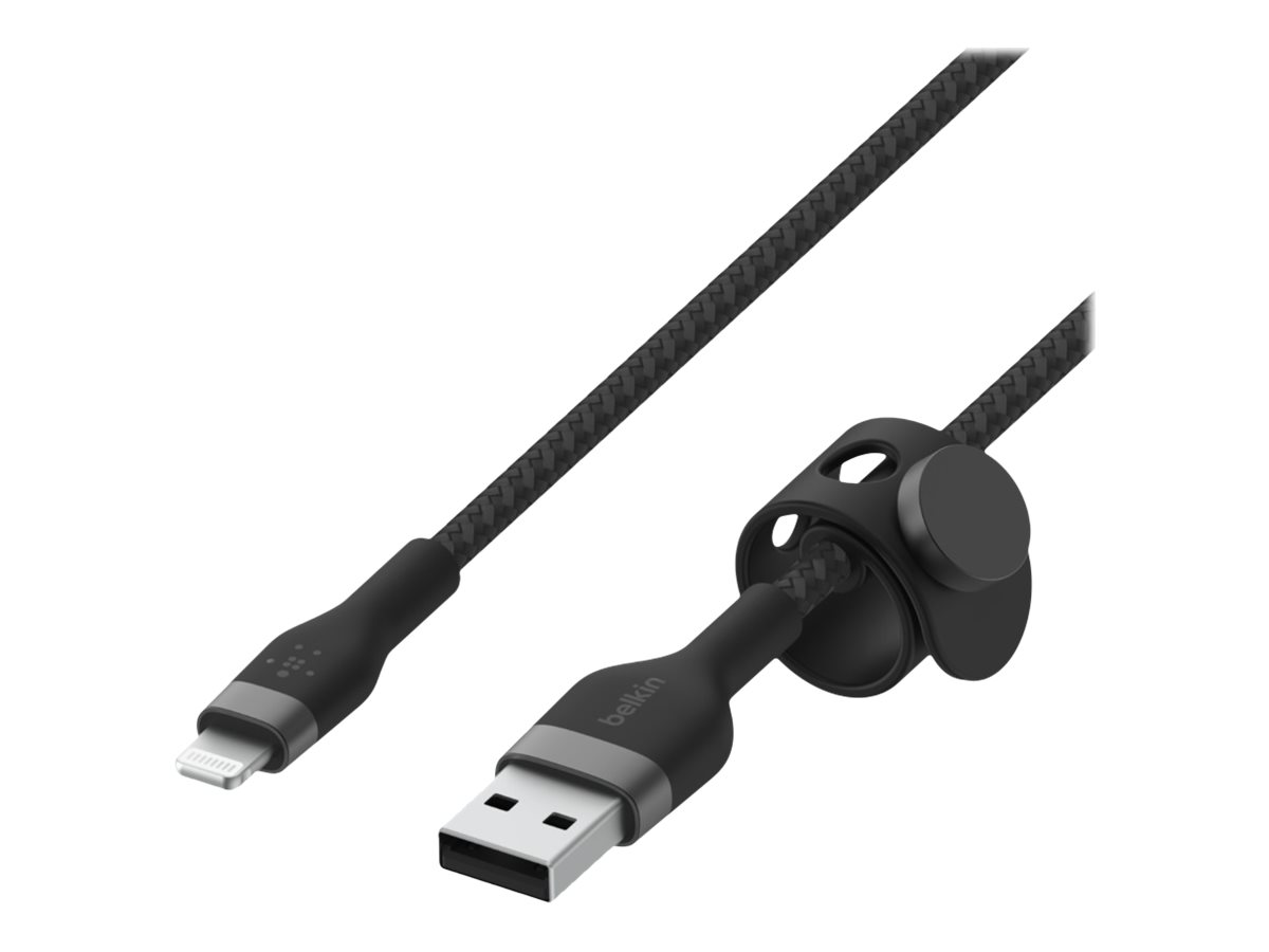Belkin BOOST CHARGE - Lightning-Kabel - USB männlich zu Lightning männlich - 2 m - Schwarz - für Apple iPad/iPhone/iPod, Ansicht 3