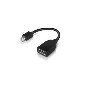 Lenovo 4X90L13971, Mini DisplayPort, DisplayPort, Männlich, Weiblich, Schwarz, -5 - 45 °C