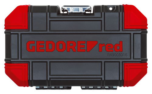 Gedore R49003016 - Steckschlüssel-Satz - 1/4" - Metrisch - 12 Kopf/Köpfe - 4,4.5,5,5.5,6,7,8,9,10,11,12,13 mm, Ansicht 4