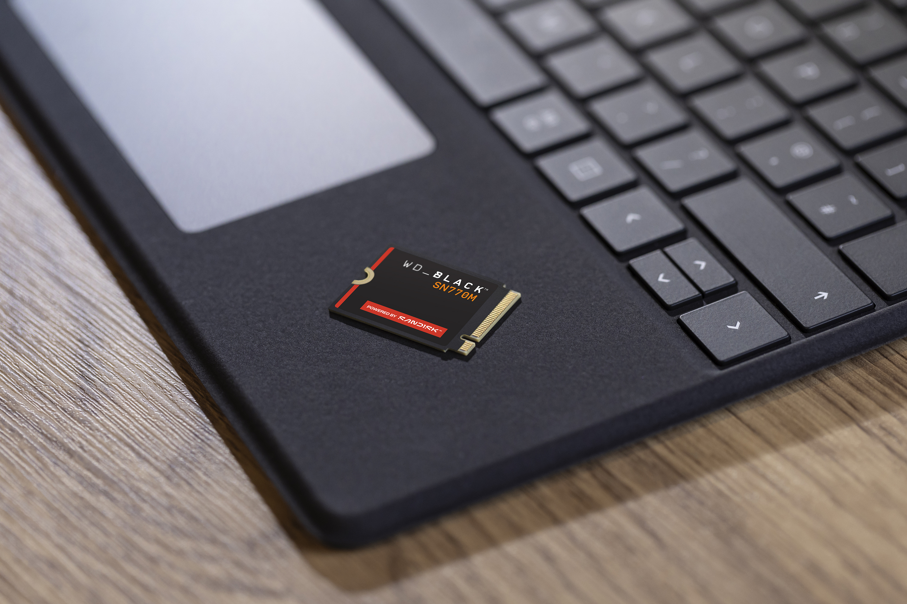 WD WD_BLACK SN770M WDS200T3X0G - SSD - 2 TB - mobile game drive - intern - M.2 2230 - PCIe 4.0 x4 (NVMe), Ansicht 3