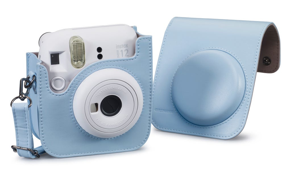 Cullmann RIO Fit 120 - Gehäuse - Fujifilm - Instax mini 12 - Schultergurt - Blau, Ansicht 2