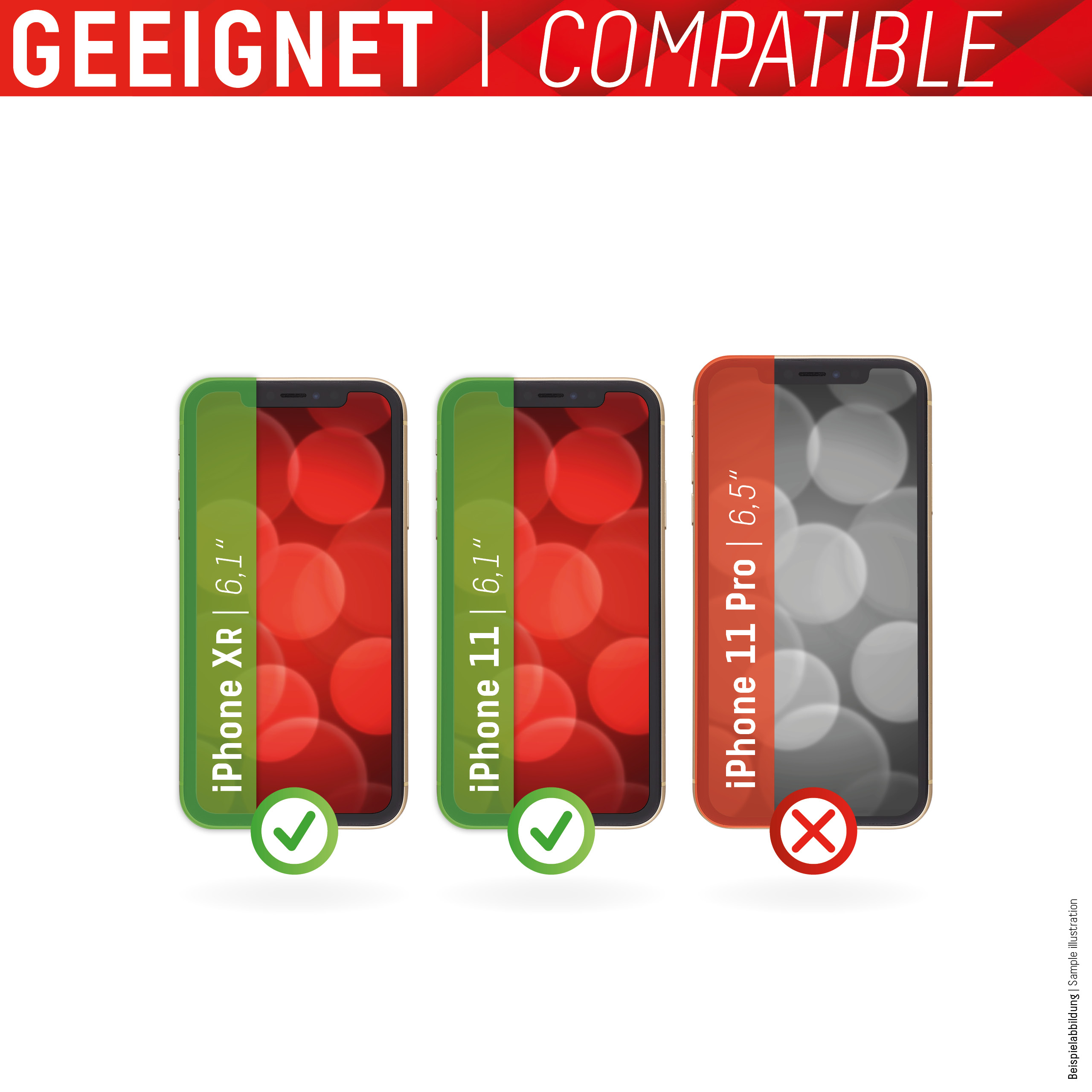 E.V.I. DISPLEX Smart Glass - Bildschirmschutz für Handy, Ansicht 3