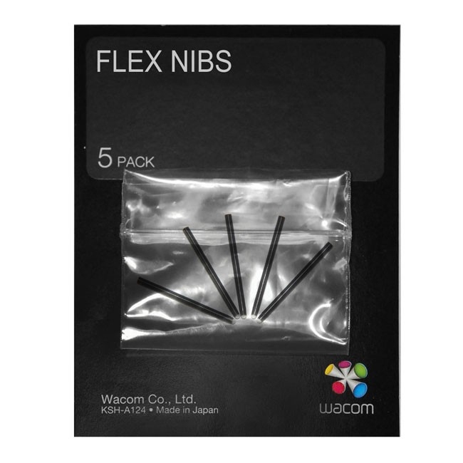Wacom Flex Pen Nibs for Intuos4 - Digitale Stiftspitze (Packung mit 5), Ansicht 2