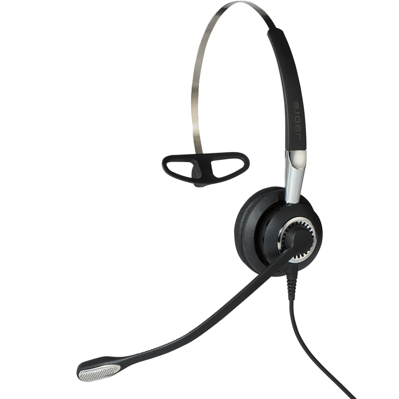 Jabra 2496-823-309, Kabelgebunden, Büro/Callcenter, 54 g, Kopfhörer, Schwarz, Silber