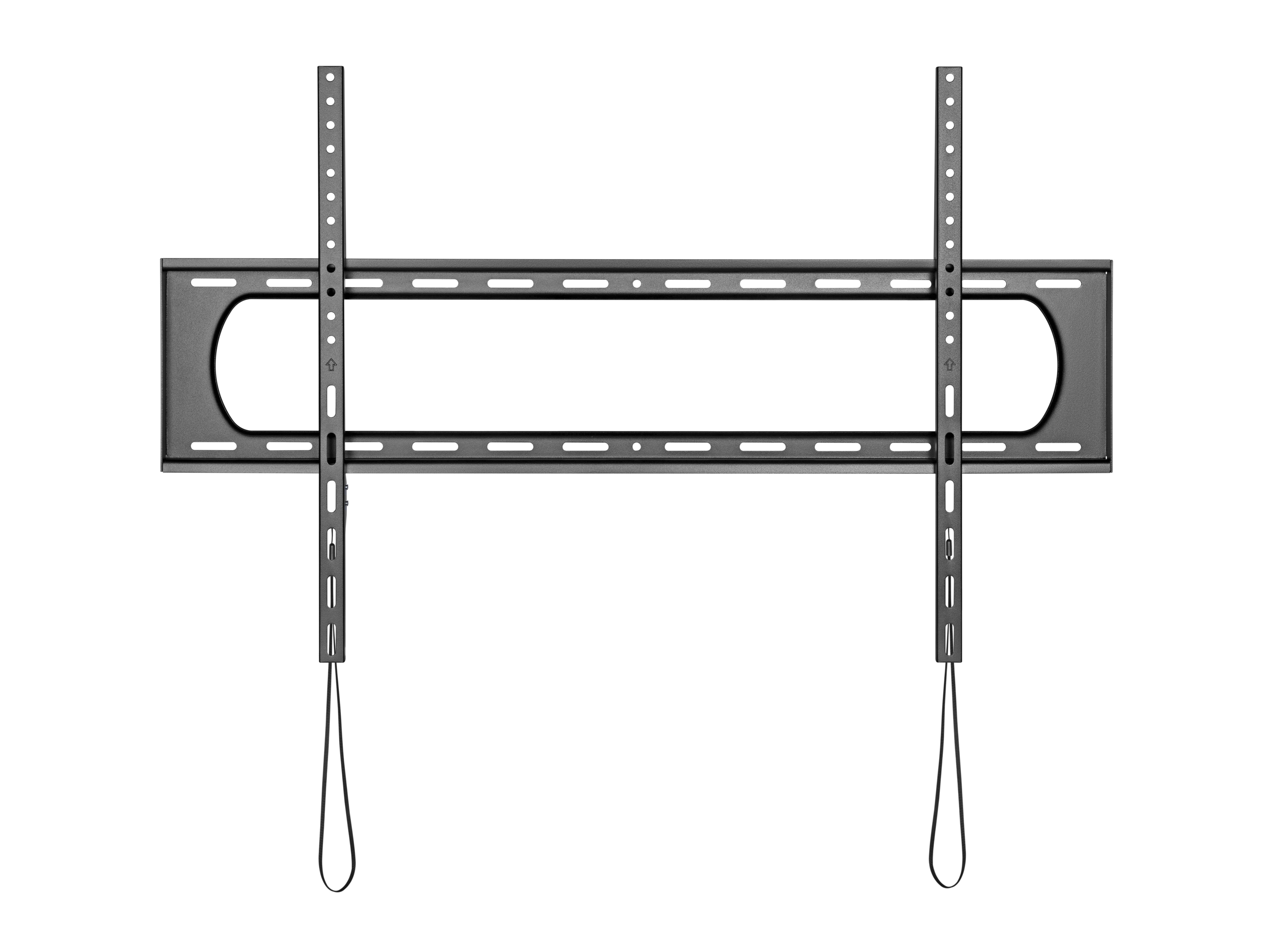 Equip Halterung - fest - für LCD-Display / Curved LCD-Display - schwerlast - stainless steel - Schwarz (60-120), Ansicht 4