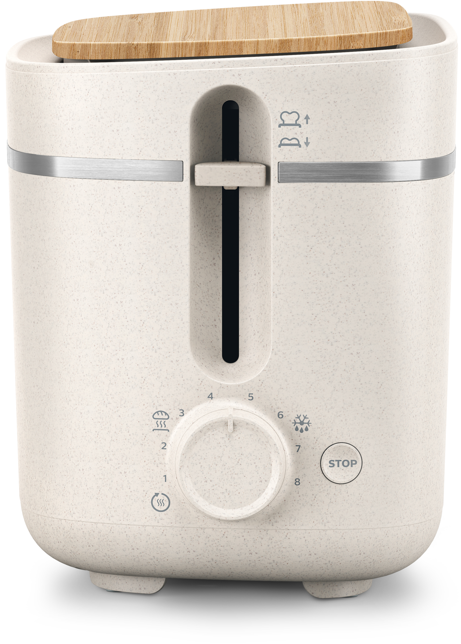 Philips HD2640 - 2 Scheibe(n) - Weiß - Tasten - Drehregler - China - 830 W - 0,85 m, Ansicht 2