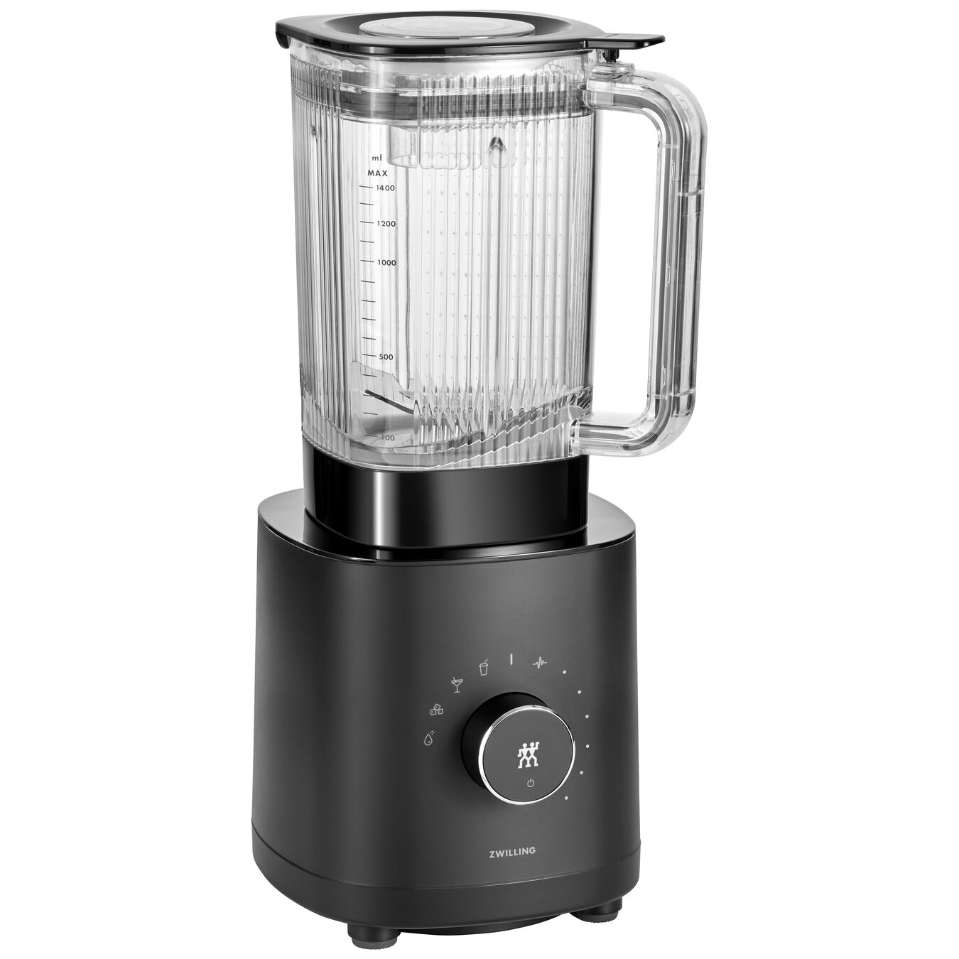 Zwilling 53002-001-0 - Kochmixer - 1400 l - Pulsfunktion - Eis-Crusher - 1200 W - Schwarz, Ansicht 4