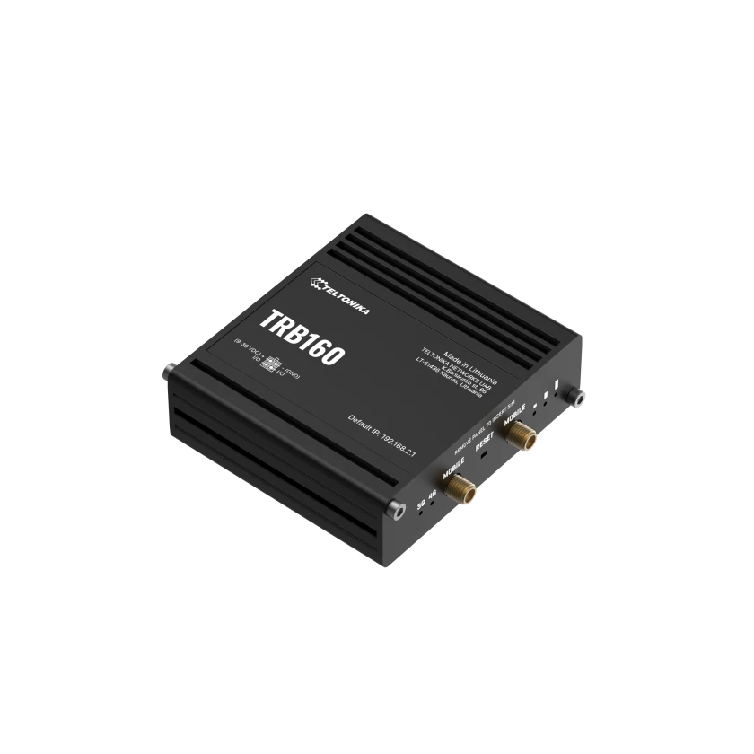 Teltonika TRB160 - Gateway - 1GbE - LTE - 3G, 4G, Ansicht 2