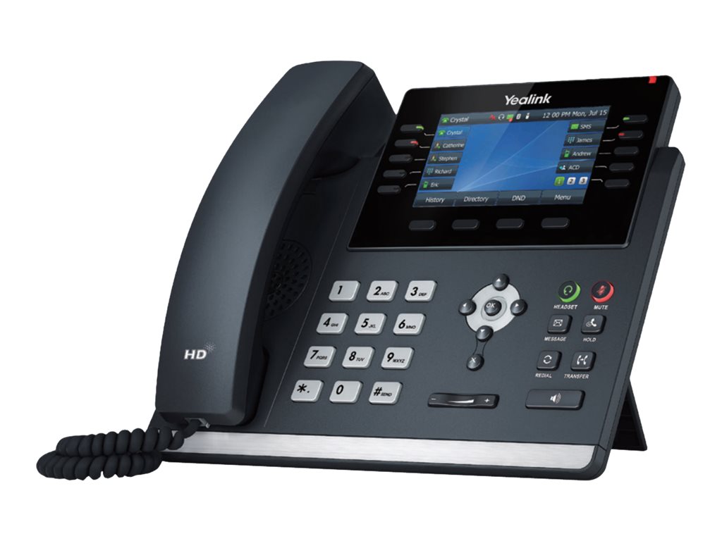 Yealink SIP-T46U - VoIP-Telefon mit Rufnummernanzeige